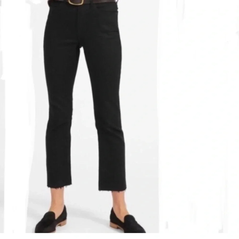 Everlane Slim High Rise Release Hem Jeans